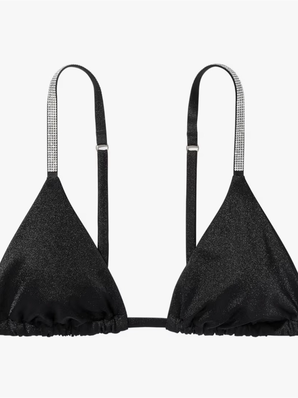 Victoria's Secret Shine Strap Triangle Bikini Top size L NWT